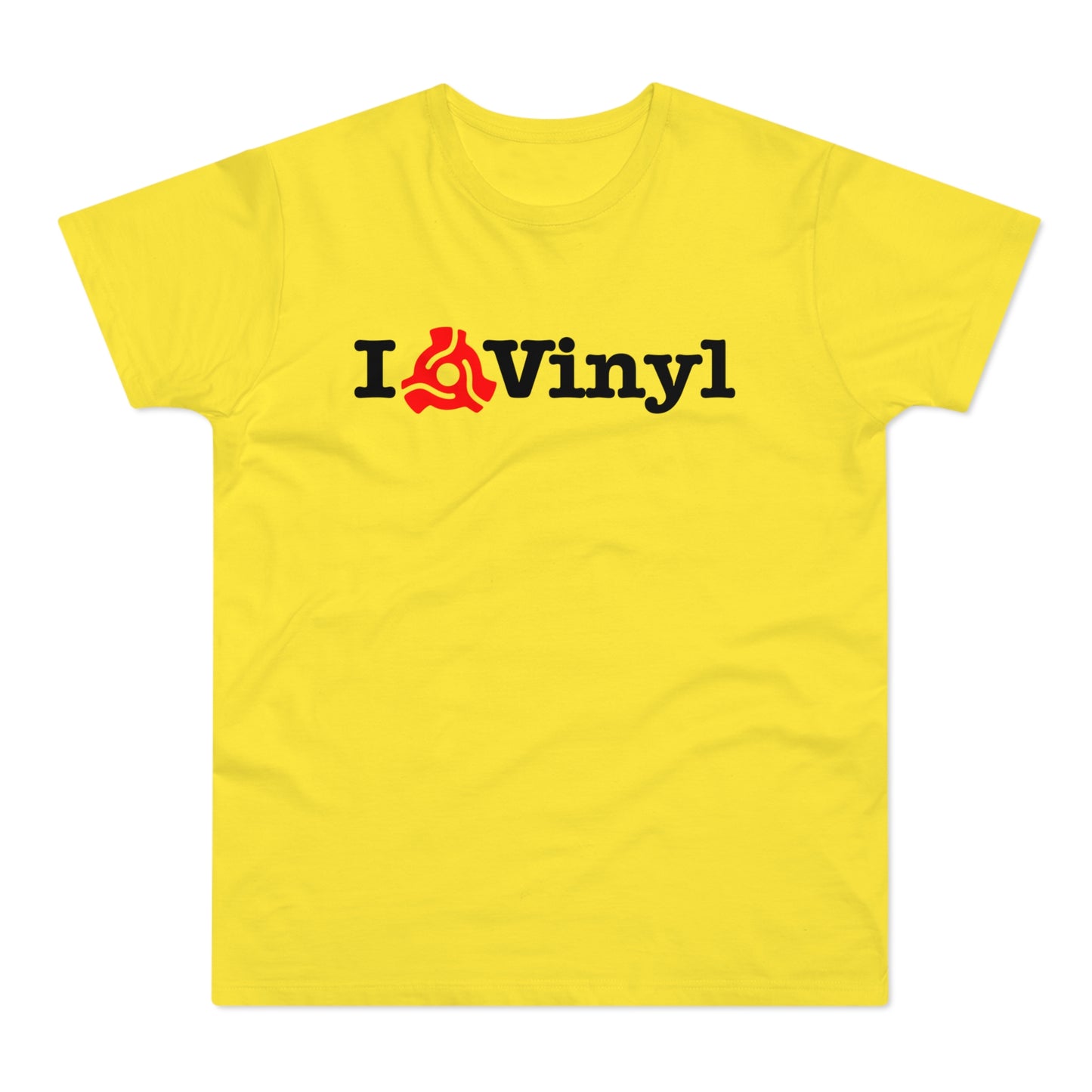 I Love Vinyl T Shirt (Standard Weight)