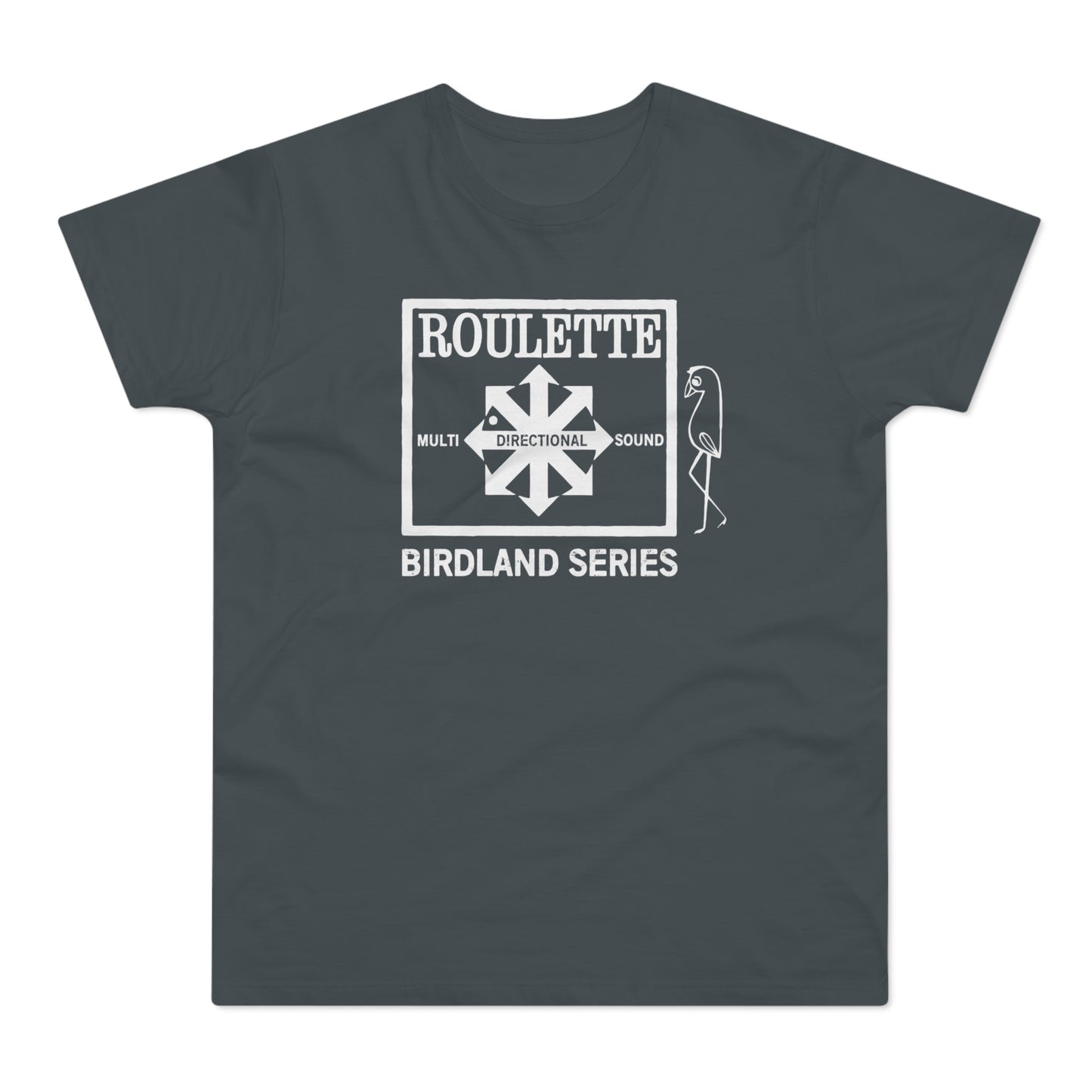 Roulette Records Birdland Series T Shirt (Standard Weight)