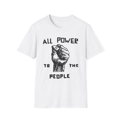 All Power To The People T Shirt (Lightweight)