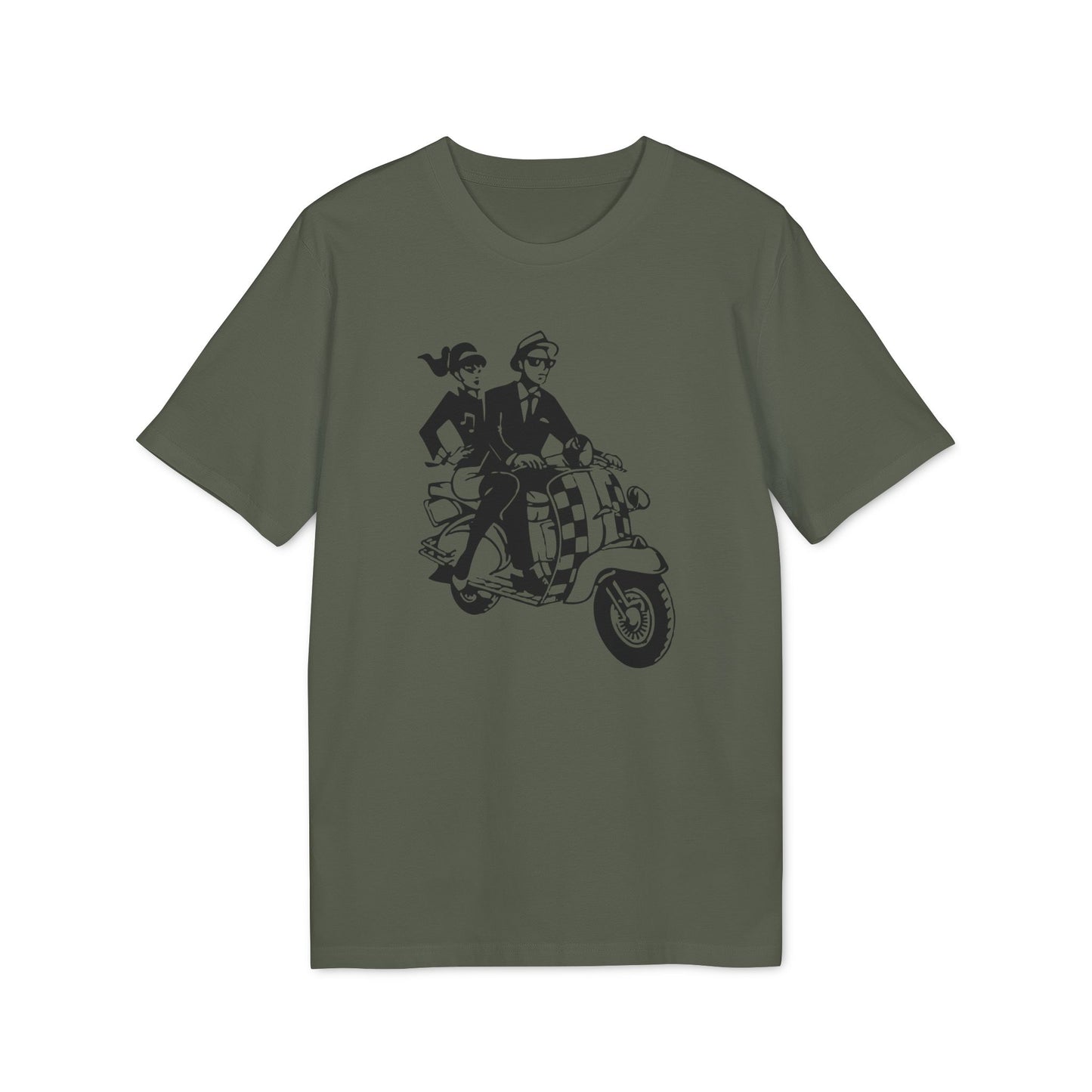 Rudeboy Scooter T Shirt (Premium Organic)
