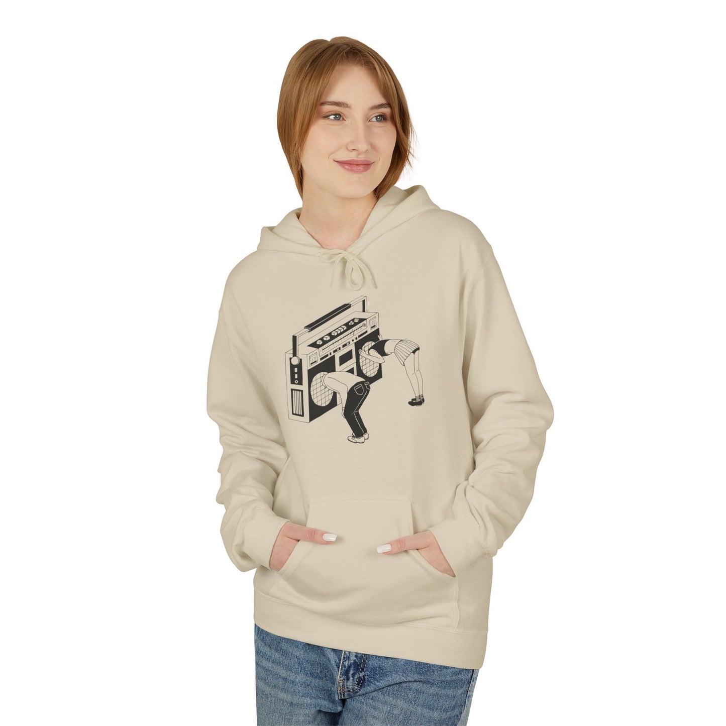 Ghetto Blaster Hoodie / Hoody