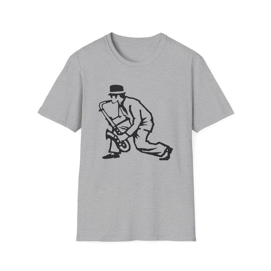 Sax Man T Shirt (L) - DEADSTOCK - ONLY 1 UNIT LEFT - 50% OFF