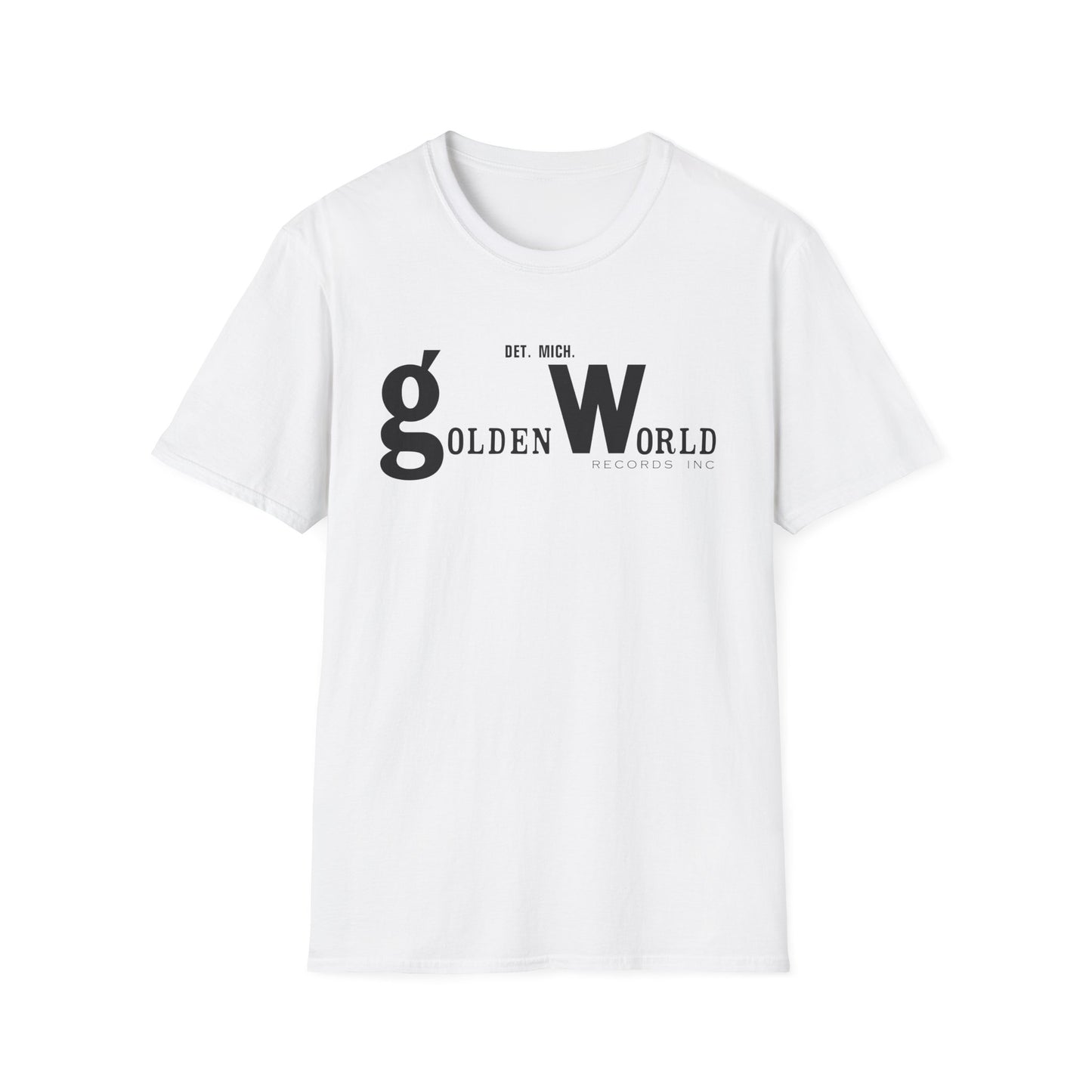 Golden World Records T Shirt (XL) - DEADSTOCK - ONLY 1 UNIT LEFT - 50% OFF