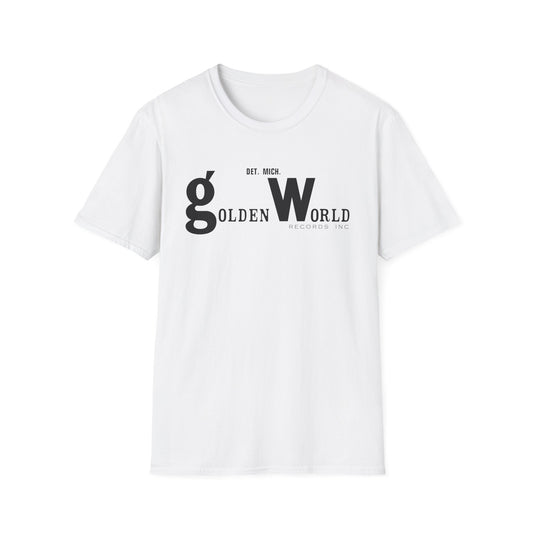 Golden World Records T Shirt (XL) - DEADSTOCK - ONLY 1 UNIT LEFT - 50% OFF