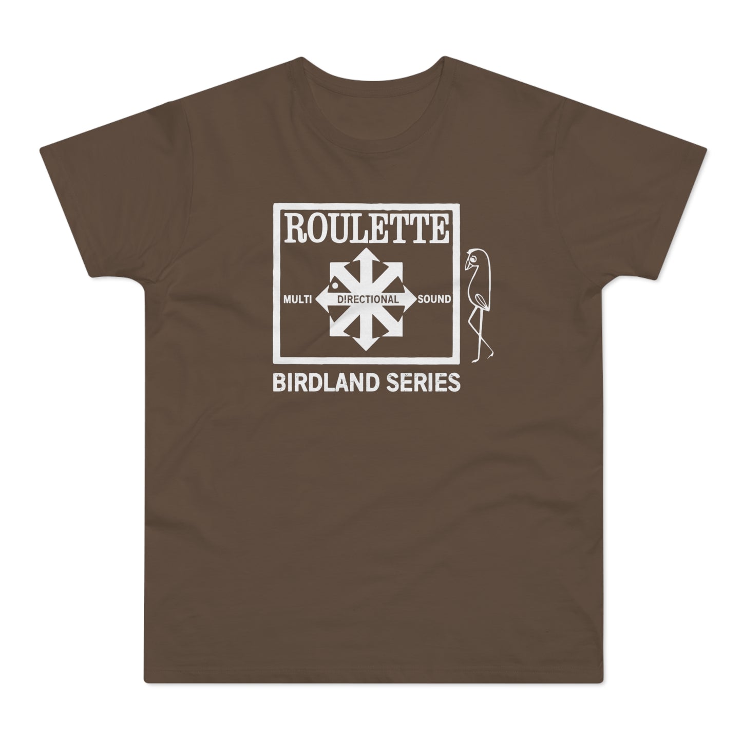 Roulette Records Birdland Series T Shirt (Standard Weight)