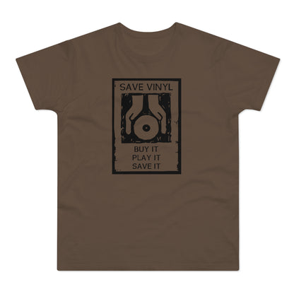 Save The Vinyl T Shirt (Standard Weight)