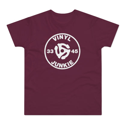 Vinyl Junky T Shirt (Standard Weight)
