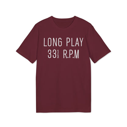 Long Play 33 1/3 RPM T Shirt (Premium Organic)