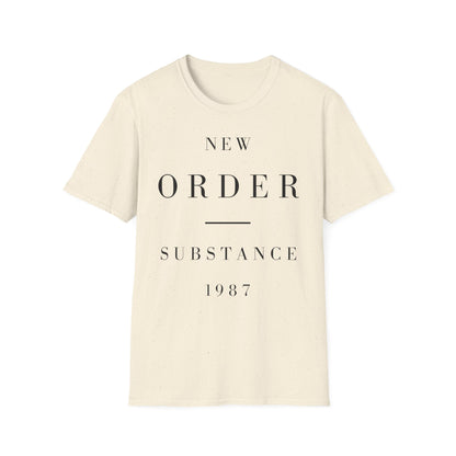 New Order Substance T Shirt (Lightweight)
