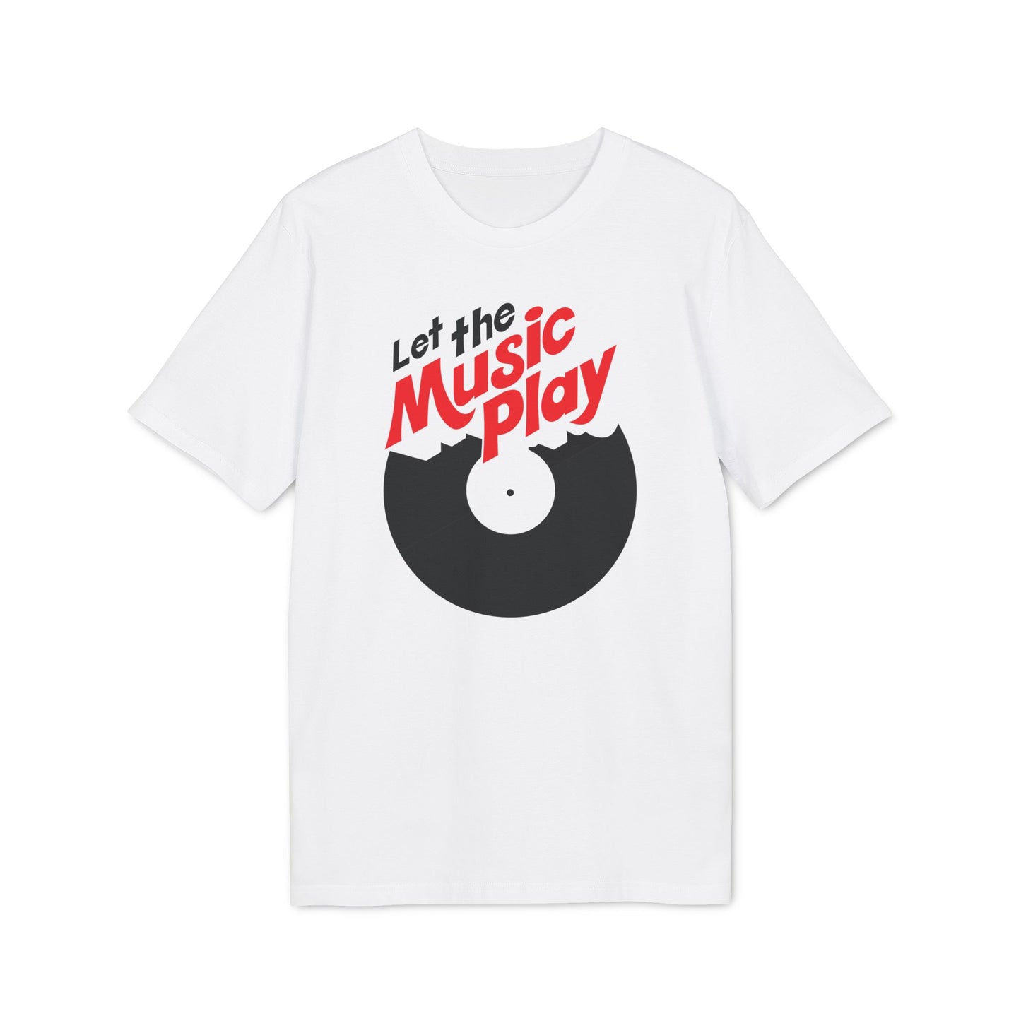 Let The Music Play T Shirt (Premium Organic)