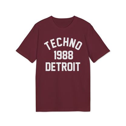 Techno Detroit 1988 T Shirt (Premium Organic)