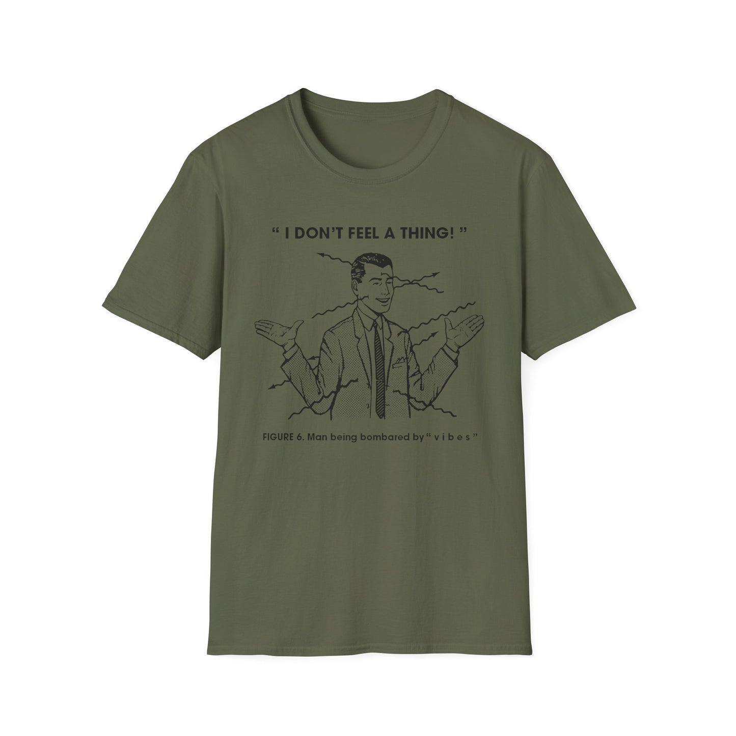 Bombarded By Vibes T Shirt (Lightweight)