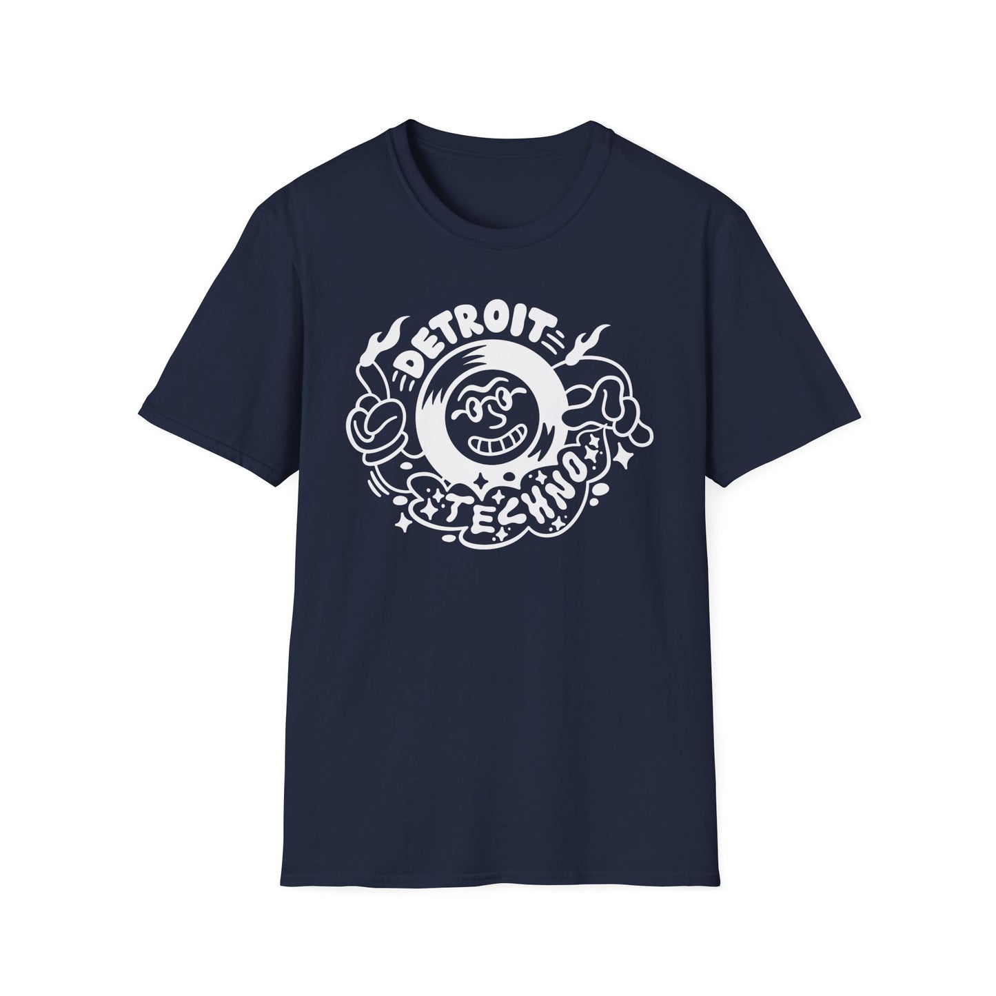 Detroit Techno 2 T Shirt (Lightweight)