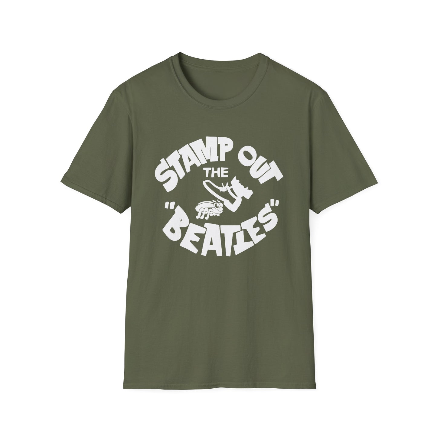 Stamp Out The Beatles T Shirt (Lightweight)