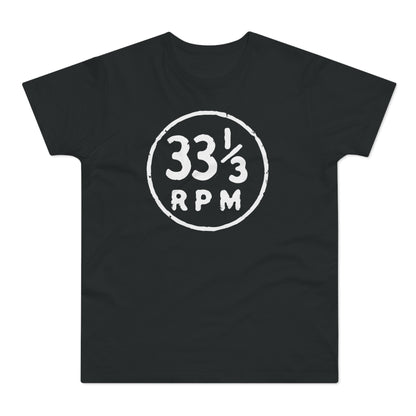 33 1/3 RPM T Shirt (Standard Weight)