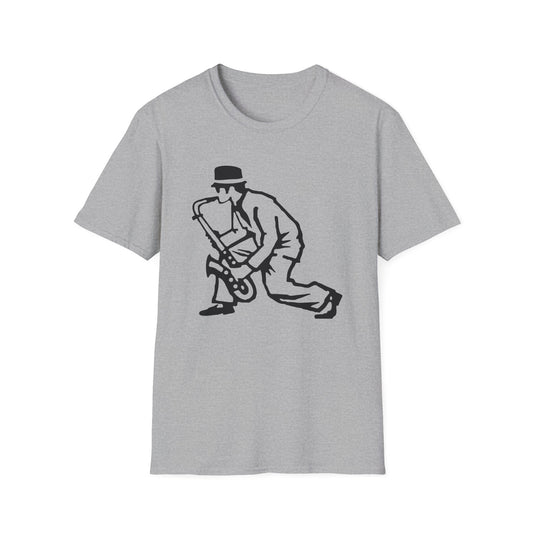 Sax Man T Shirt (S) - DEADSTOCK - ONLY 1 UNIT LEFT - 50% OFF