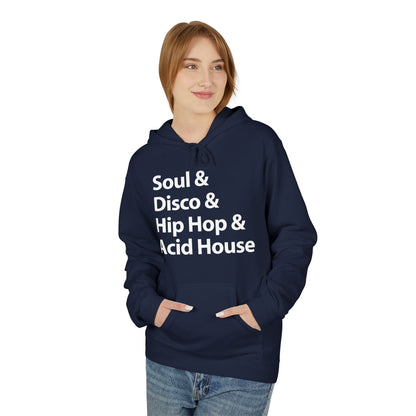 Soul Disco Hip Hop Acid House Hoodie / Hoody