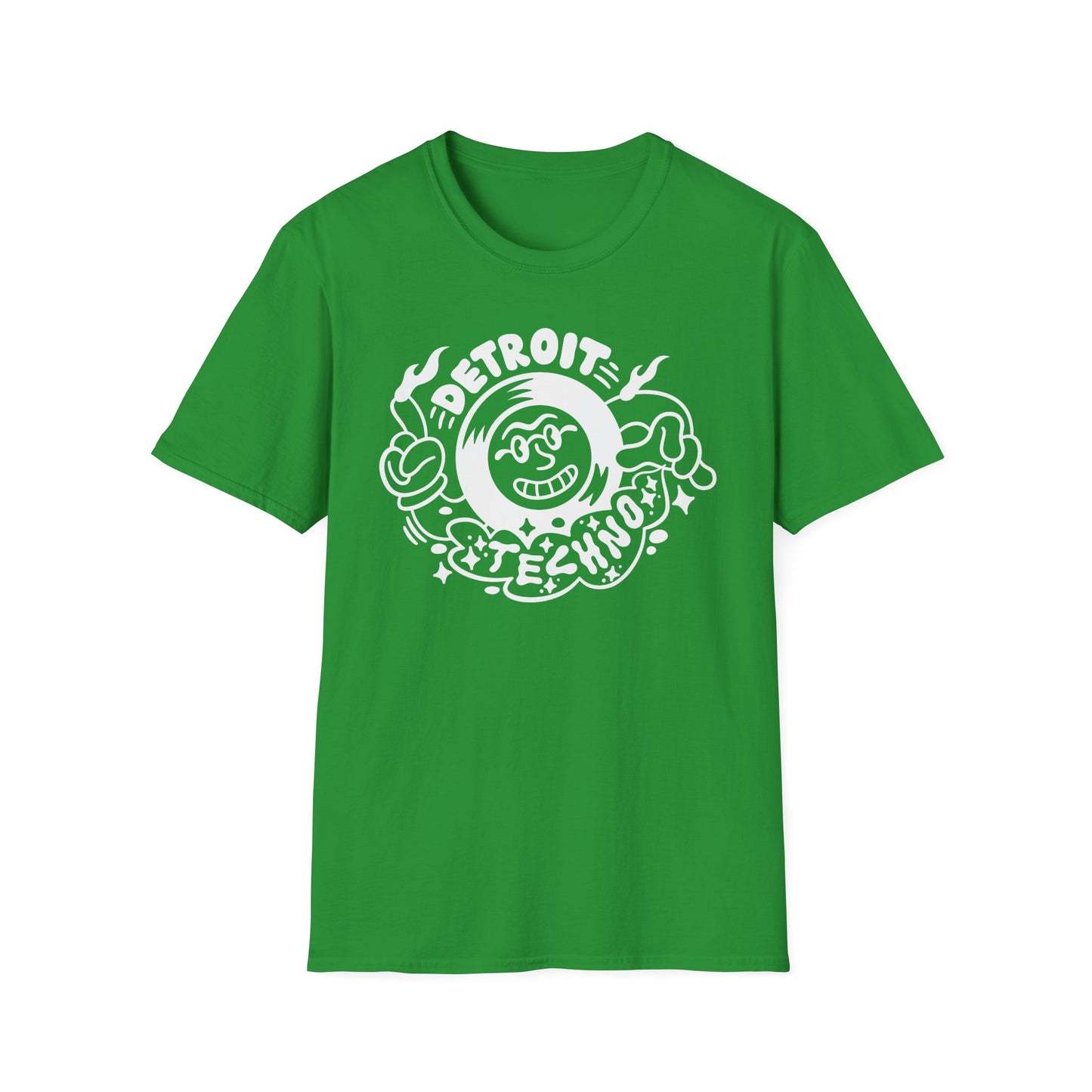 Detroit Techno 2 T Shirt (Lightweight)