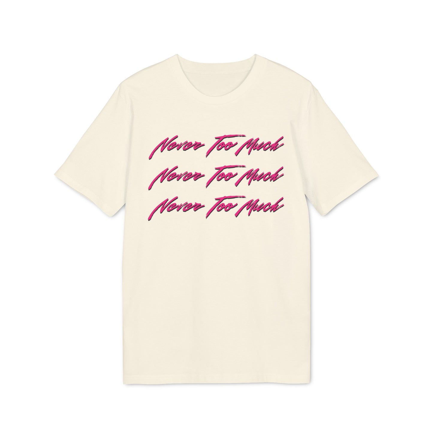 Never Too Much Luther Vandross T Shirt (Premium Organic)