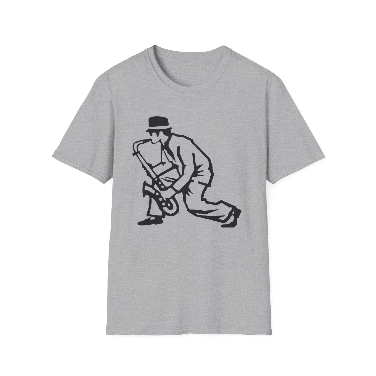 Sax Man T Shirt (XL) - DEADSTOCK - ONLY 1 UNIT LEFT - 50% OFF