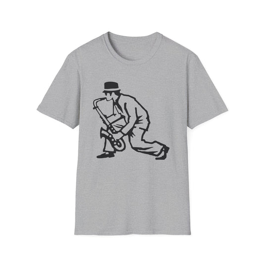 Sax Man T Shirt (XL) - DEADSTOCK - ONLY 1 UNIT LEFT - 50% OFF
