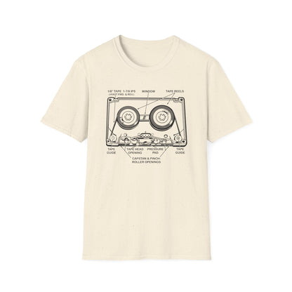 How It Works: Cassette Tape T Shirt (Lightweight)
