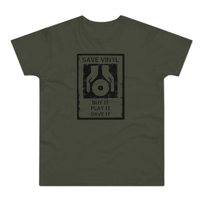 Save The Vinyl T Shirt (Standard Weight)