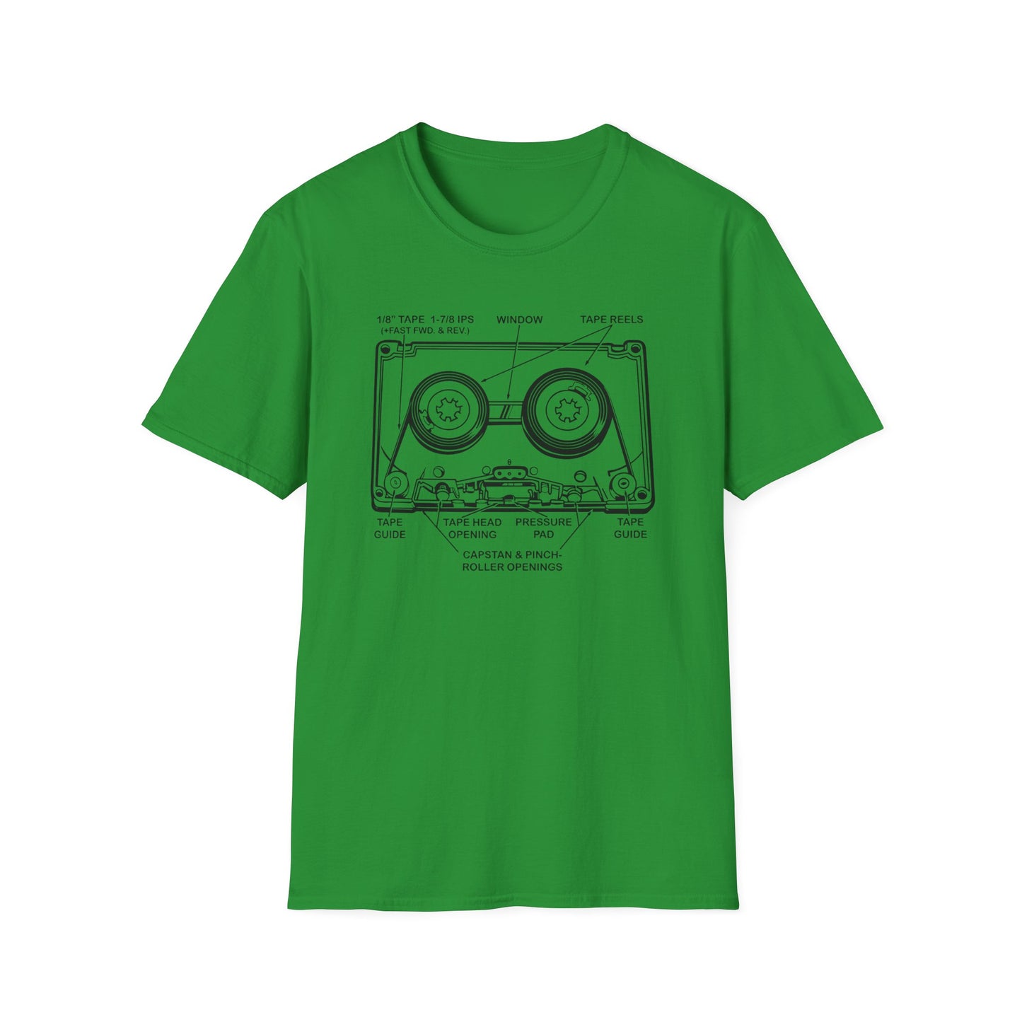 How It Works: Cassette Tape T Shirt (Lightweight)